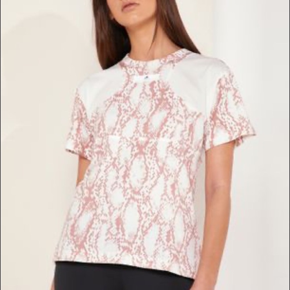 Adidas By Stella Mccartney Python Graphic T-Shirt… - image 1